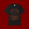 Praise the Lord T-Shirt — Christian Faith Tee with 'As Long As I'm Breathing I've Got a Reason to Praise the Lord' Design