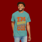 I'm Nothing Without God Retro Graphic T-Shirt