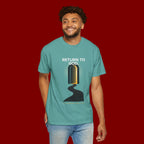 Mystic Doorway T-Shirt — Golden Arch Path Graphic Tee