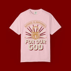 Nothing Is Impossible For Our God T-Shirt — Christian Faith Graphic Tee