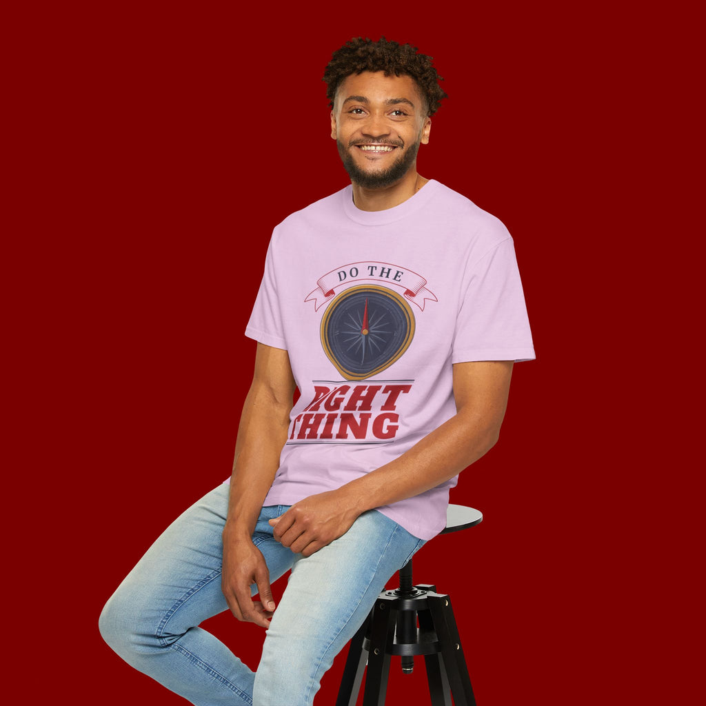 Do The Right Thing Compass T-Shirt — Motivational Graphic Tee