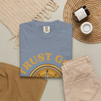 Trust God Compass T-Shirt — "Trust God No Matter What" Christian Faith Tee