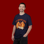 Christian Graphic T-Shirt — “It’s Never Luck, It’s Always God” Fortune Cookie Design
