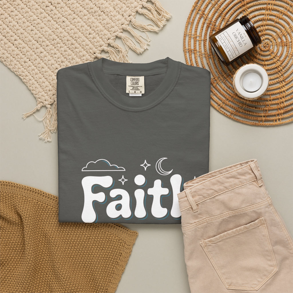 Faith Embossed T-Shirt