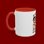 God-Themed Accent Coffee Mug – "My Help Is Only From God, The Creator of Heavens & Earth"