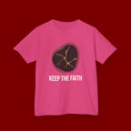 Keep The Faith Kids Tee — Kintsugi Stone Inspirational Children's T-Shirt