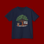 Kids Tee — Cute Tree & Plant Pot Illustration (“Grow Big, Little One”)