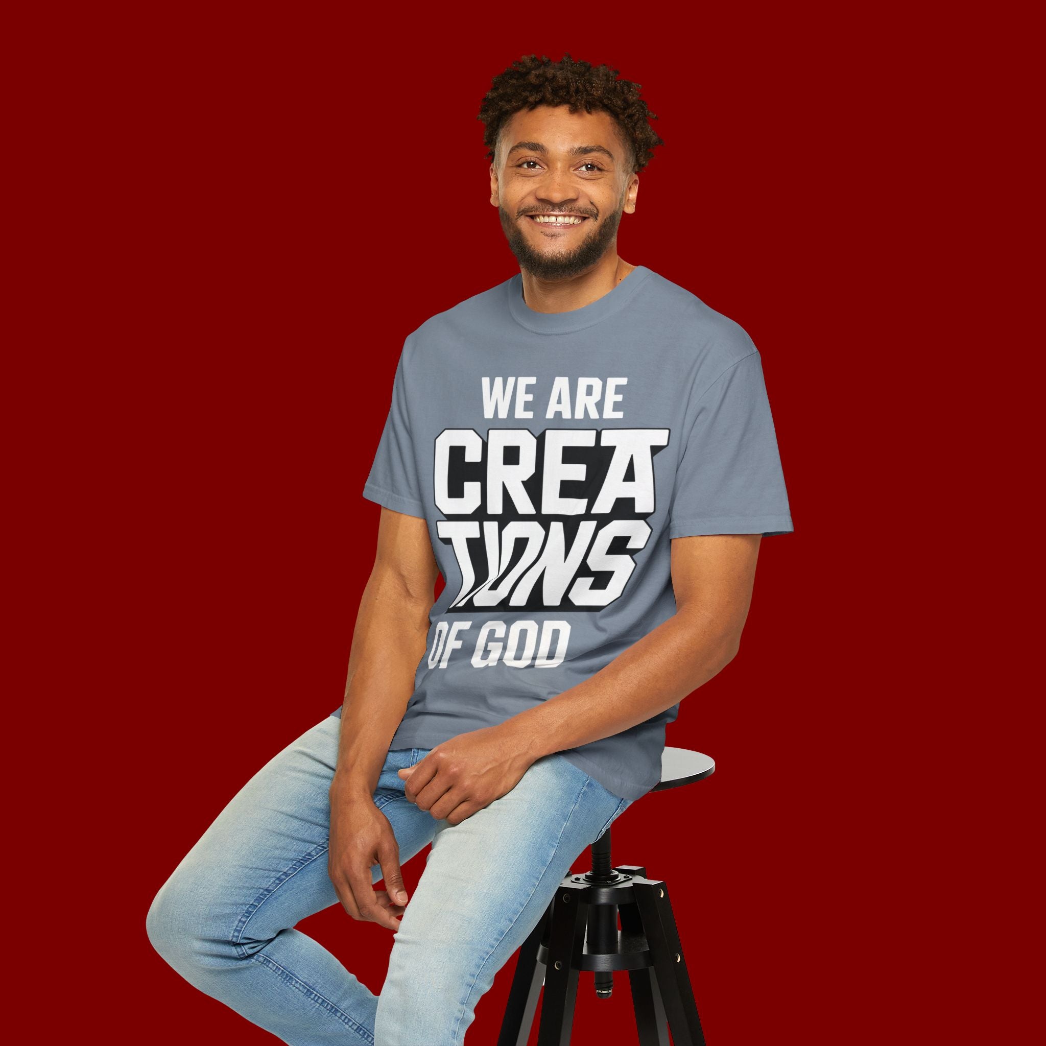 We Are Creations of God T-Shirt — Faith-Based Christian Graphic Tee