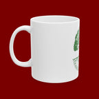 Ceramic Mug – "God Is My Provider" Green Tree Faith Coffee Cup (11oz & 15oz)