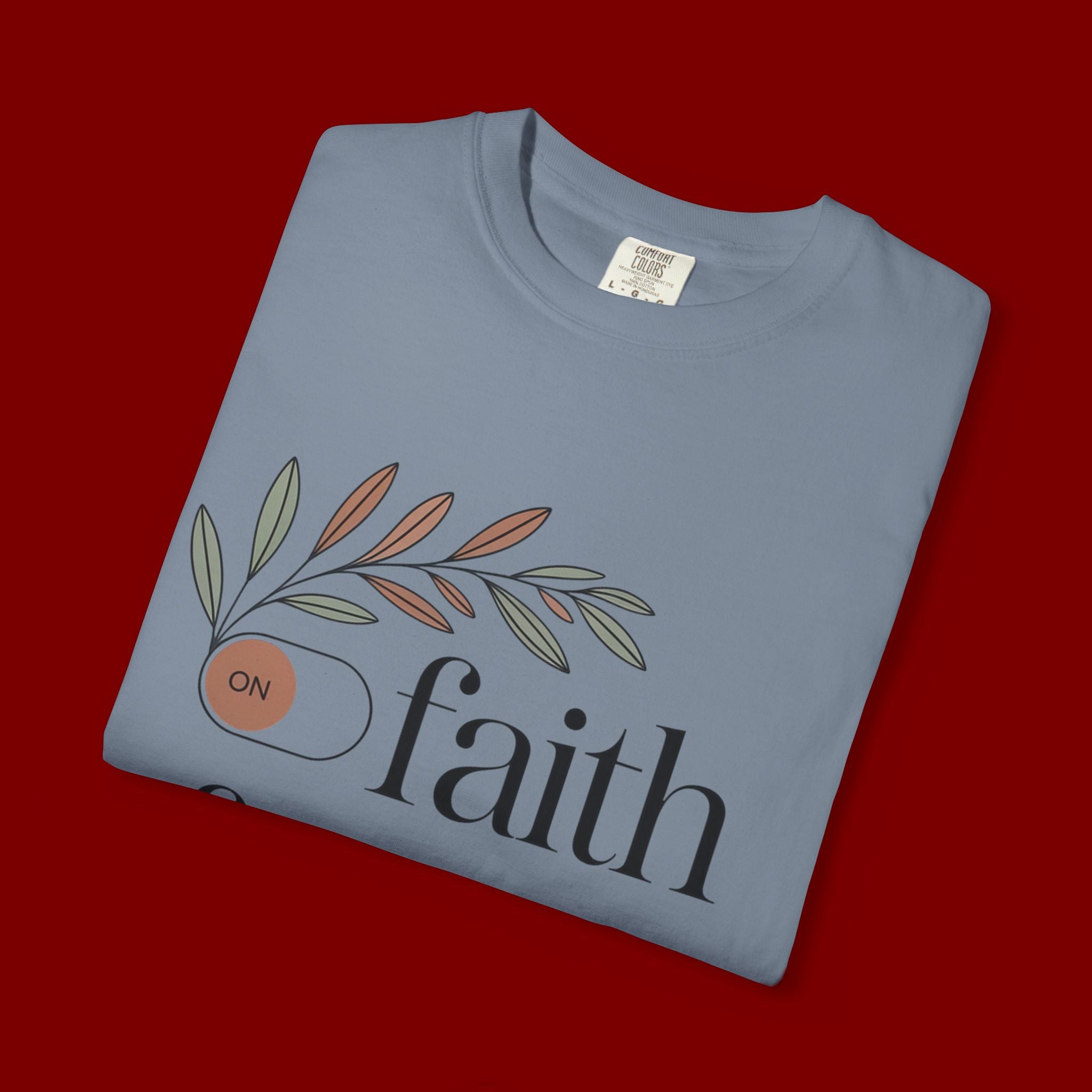 Faith Over Fear T‑Shirt — Inspirational Christian Tee with 'faith' and 'fear' Design