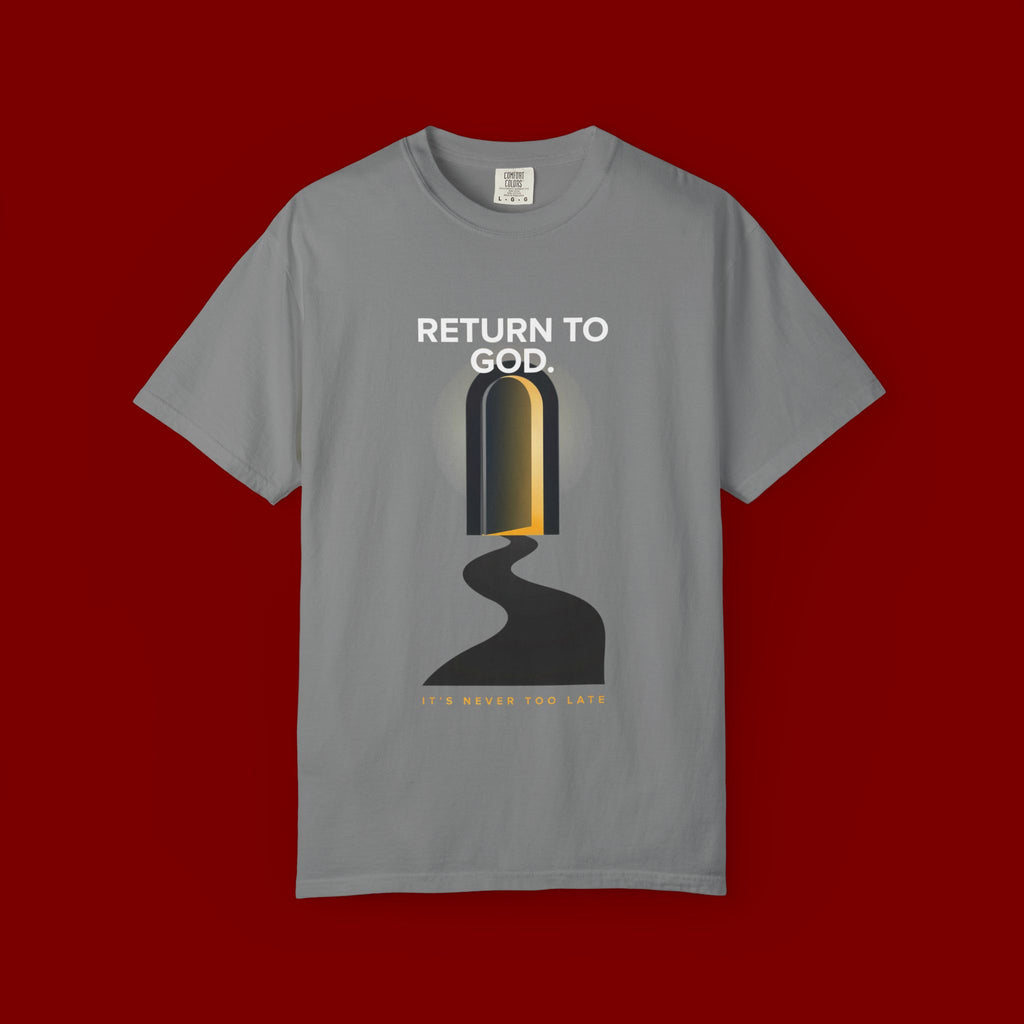 Mystic Doorway T-Shirt — Golden Arch Path Graphic Tee