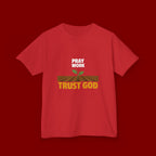 Kids Tee — "Trust God" Sprout Graphic