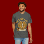 Trust God Compass T-Shirt — "Trust God No Matter What" Christian Faith Tee