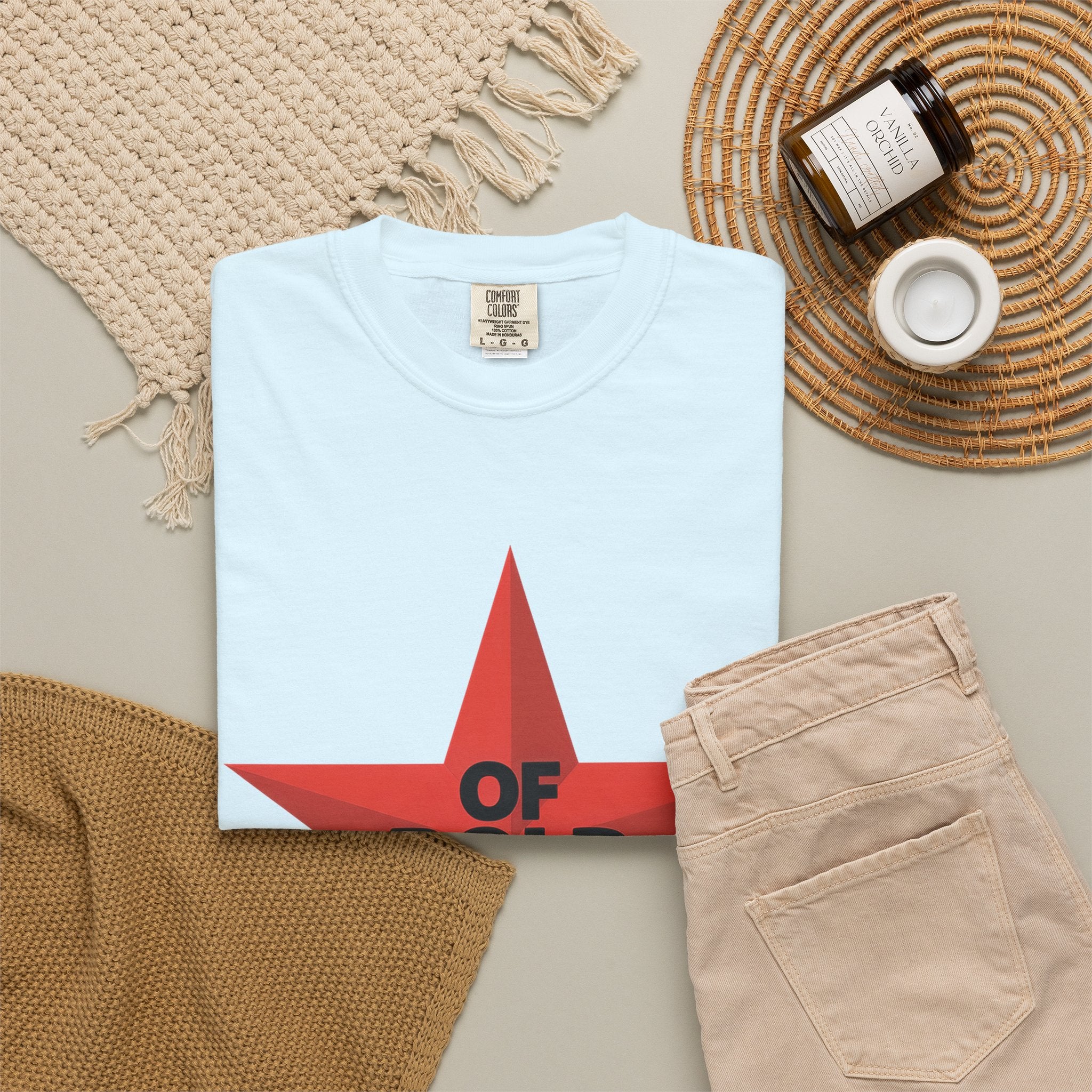 Bold Faith Star T-Shirt — "Of Bold Faith" Graphic Tee