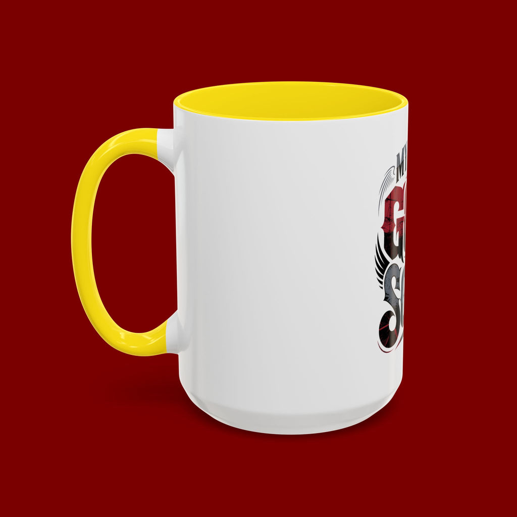 Faith Mug - "My Faith in God is Solid" Christian Coffee Cup (11/15oz)