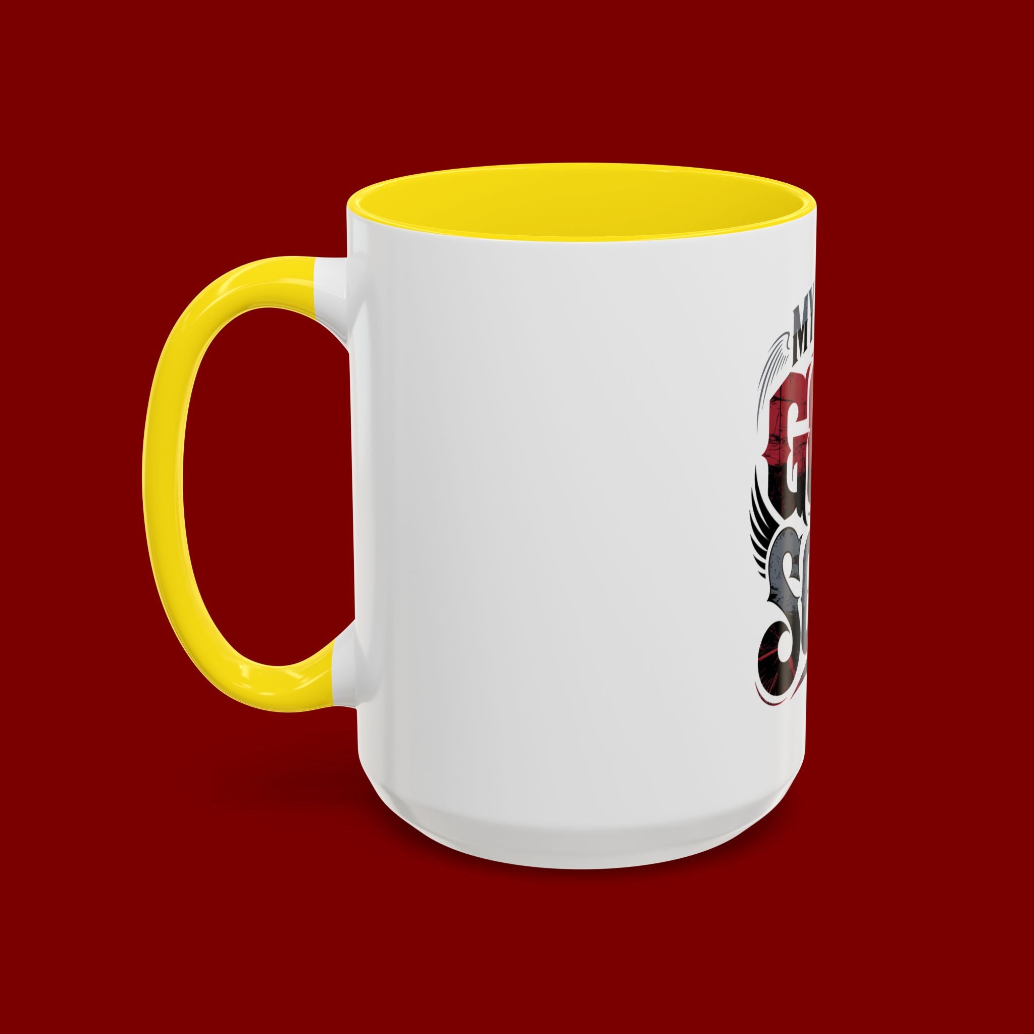 Faith Mug - "My Faith in God is Solid" Christian Coffee Cup (11/15oz)