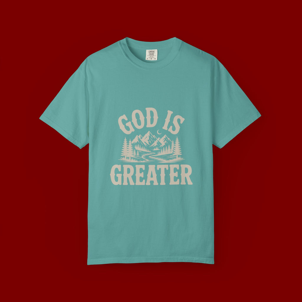 God Is Greater Mountain T-Shirt