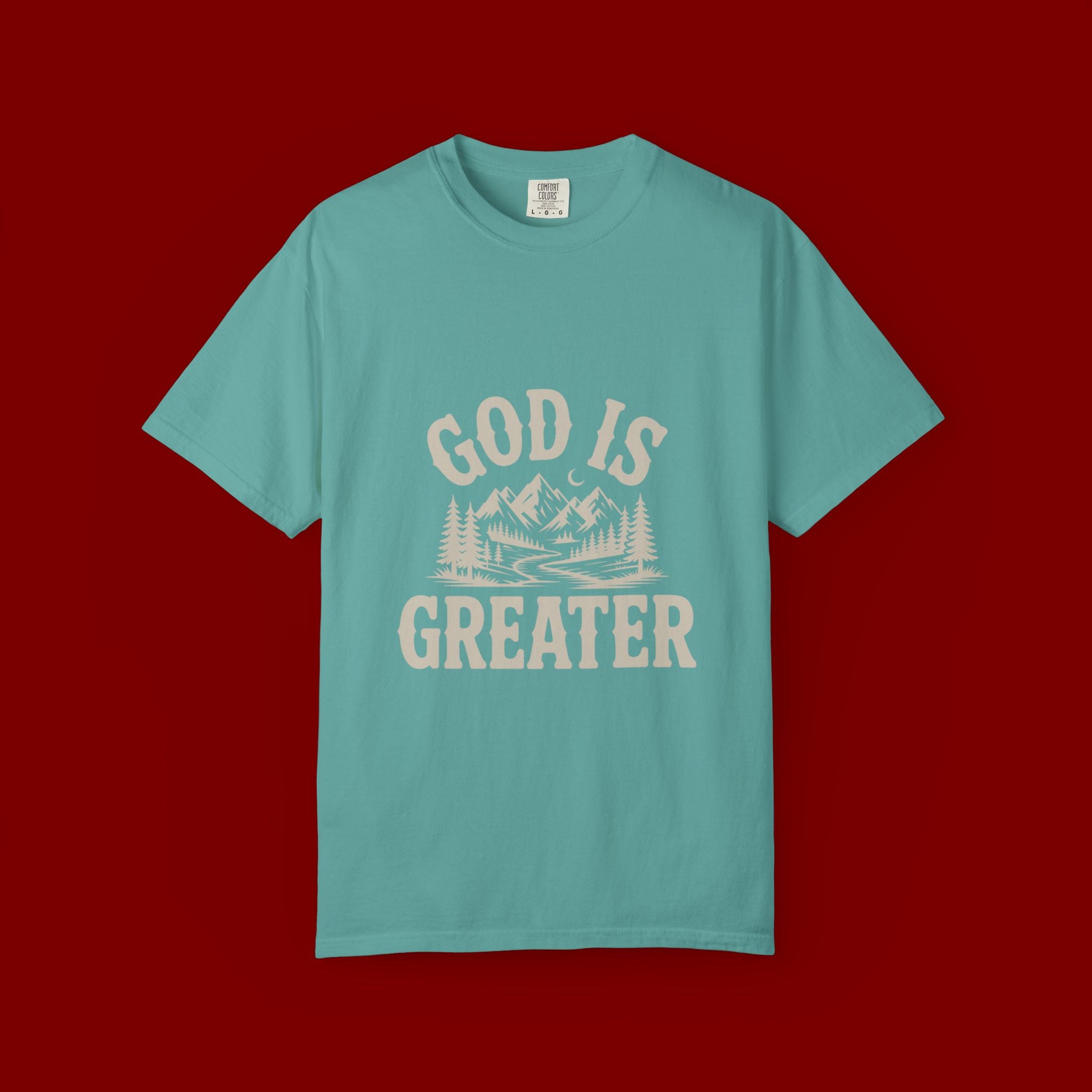 God Is Greater Mountain T-Shirt