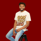 God First Bro T-Shirt — Retro Christian Faith Tee
