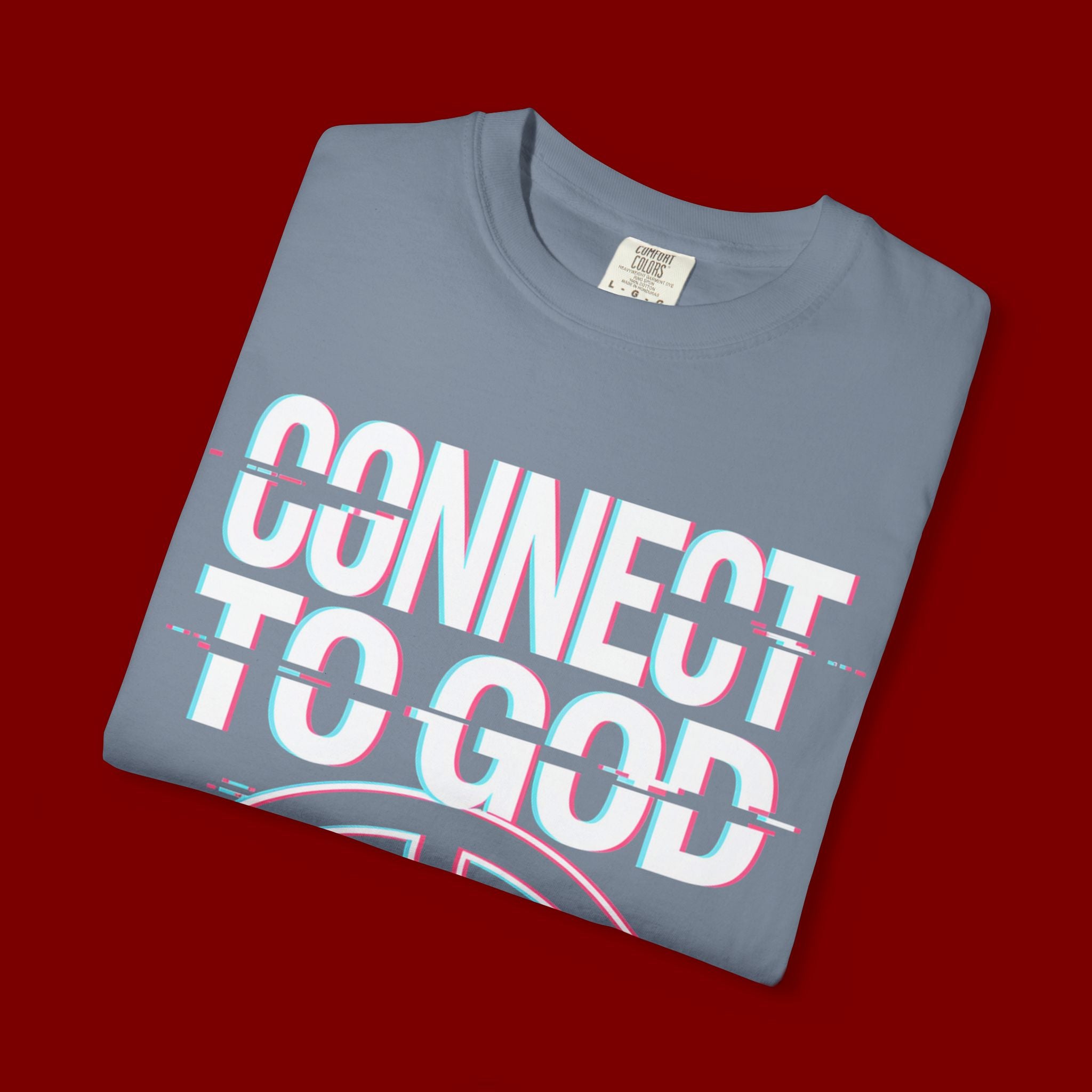 Connect to God T-Shirt — "The Password Is Prayer" Christian Faith Tee