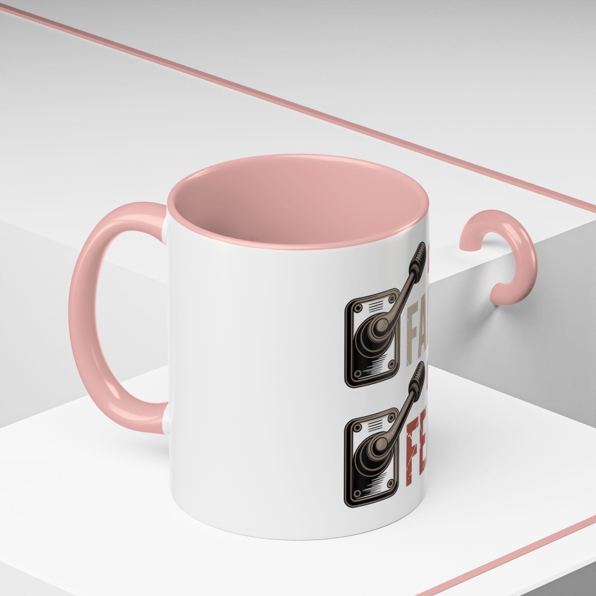 Faith On, Fear Off Coffee Mug
