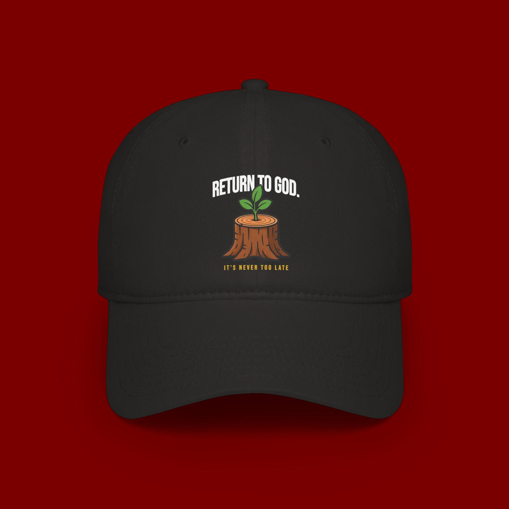 Return to God Baseball Cap — 'It's Before the Fall' Religious Prayer Hat