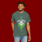Time Never Comes Again T-Shirt — Vintage Pocket Watch Graphic Tee