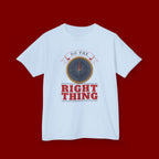 Do The Right Thing Kids T‑Shirt — Compass Graphic Moral Encouragement Tee