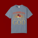 "It's Never Luck, It's Always God" Christian Graphic T-Shirt