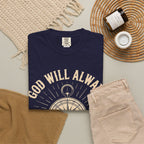 God Will Always Make A Way T-Shirt — Compass Christian Faith Graphic Tee