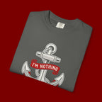 Faith Anchor T-Shirt — “I’m Nothing Without God” Christian Tee