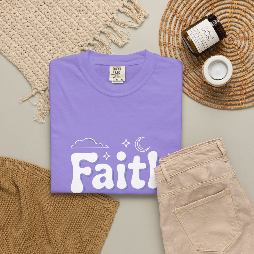 Faith Embossed T-Shirt
