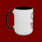 Accent Coffee Mug — "Faith Makes the Impossible Possible" Inspirational Ceramic Mug
