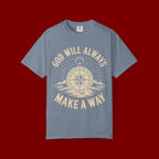 God Will Always Make A Way T-Shirt — Compass Christian Faith Graphic Tee