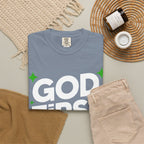 God First Bro T-Shirt — Faith Graphic Tee for Guys