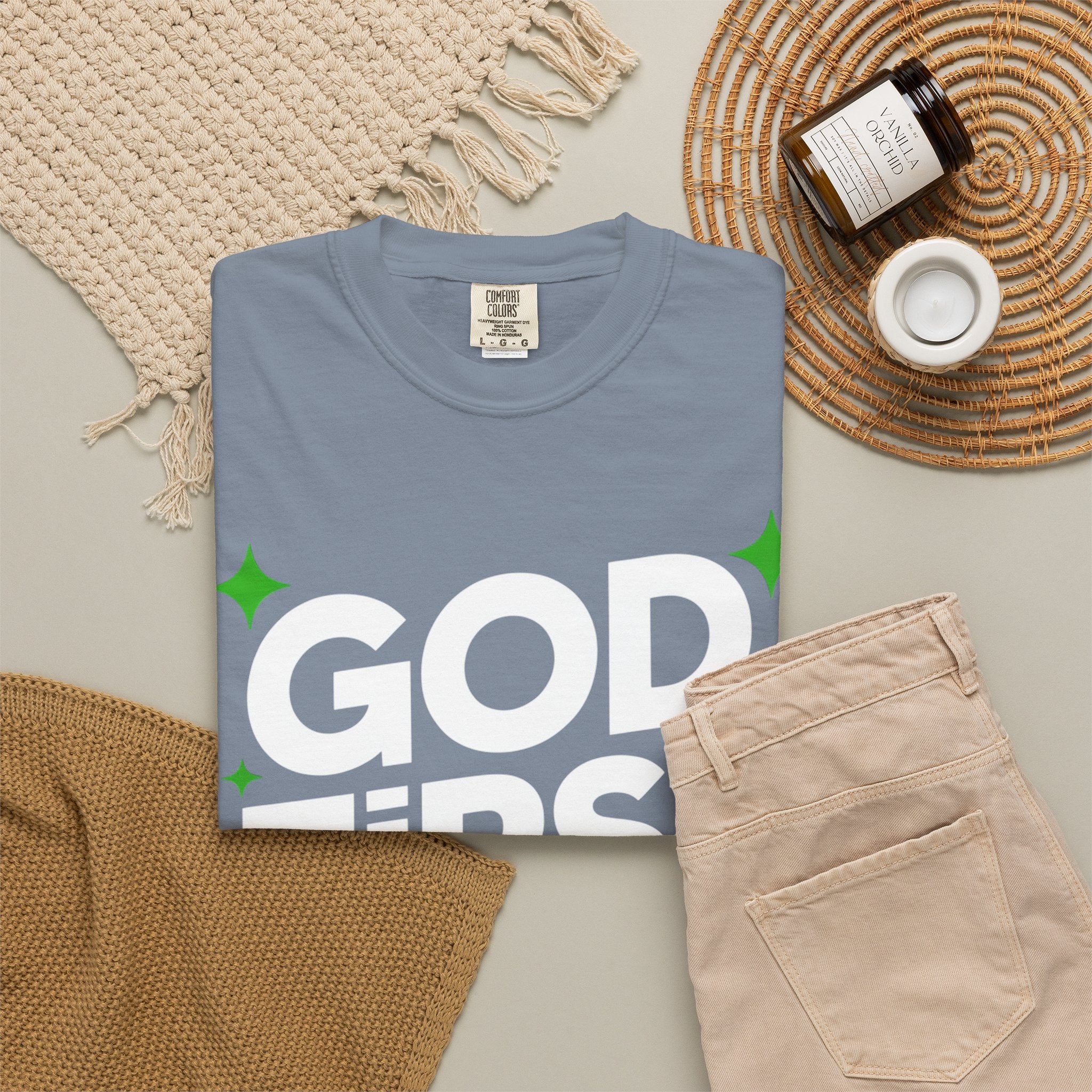 God First Bro T-Shirt — Faith Graphic Tee for Guys