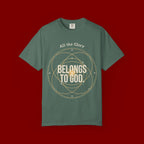 Faith T-Shirt — "Belongs to God" Christian Graphic Tee