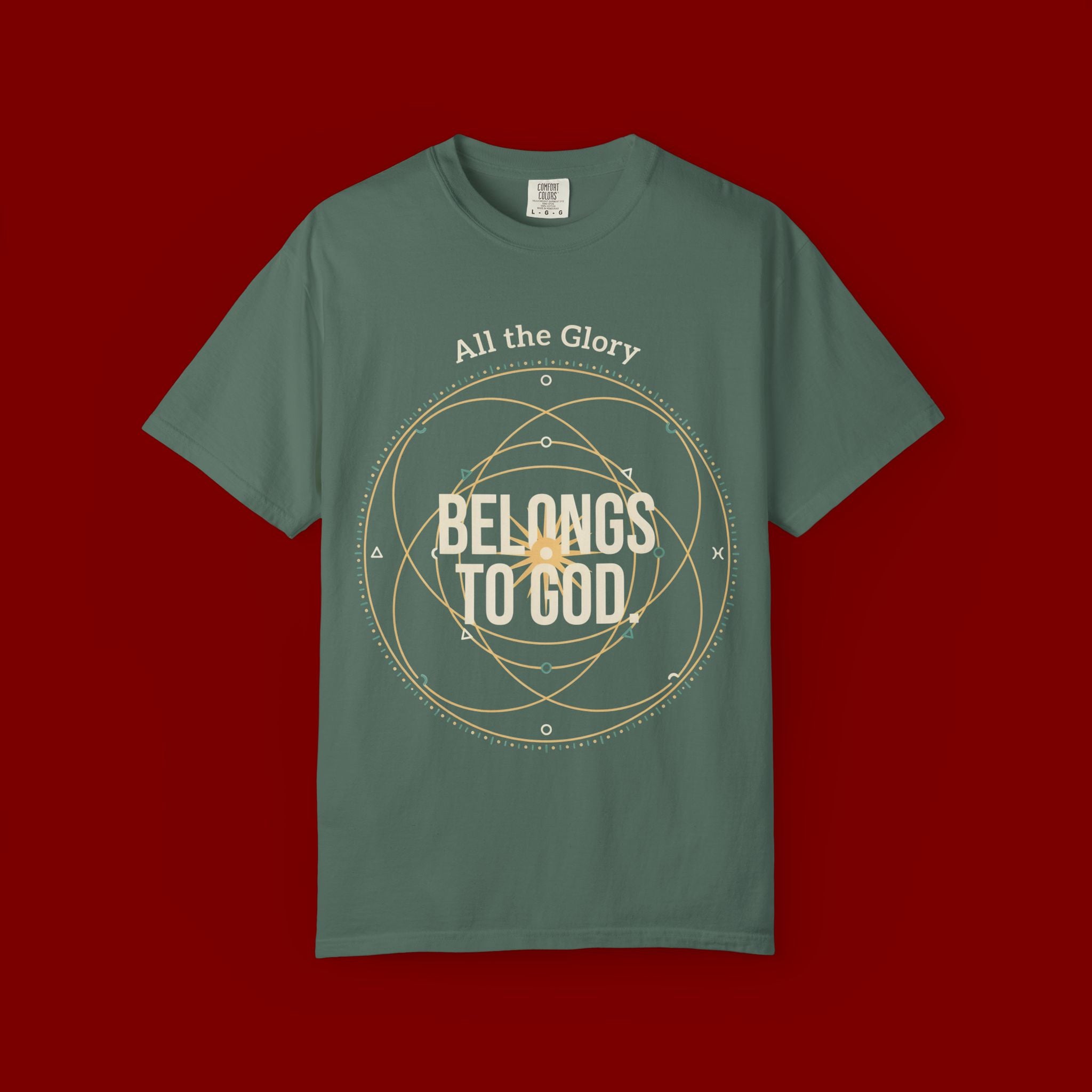Faith T-Shirt — "Belongs to God" Christian Graphic Tee