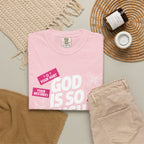 God Is So Much Bigger Than T-Shirt — Inspirational Christian Faith Graphic Tee