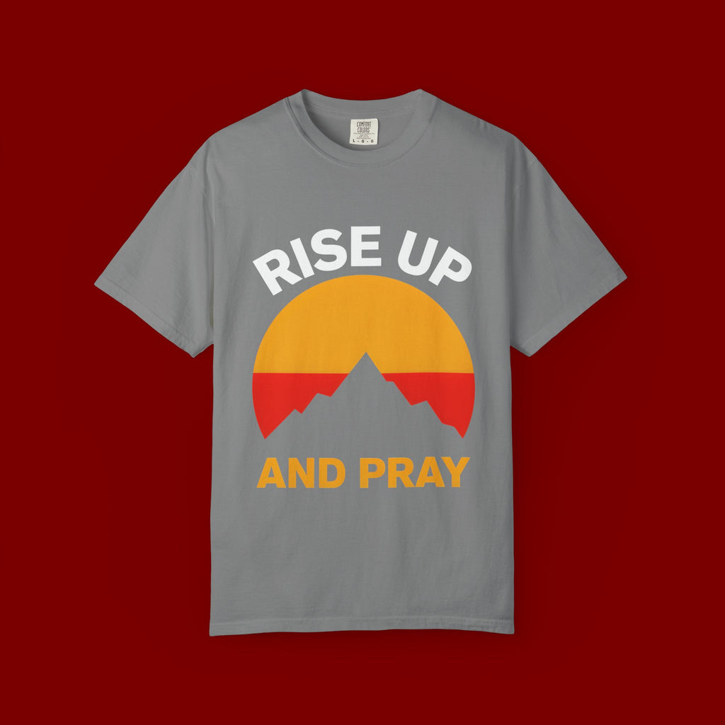 And Pray Mountain Sunset T-Shirt