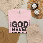 Christian Inspirational T-Shirt — "God Never Gives a Burden You Can't Bear" Motivational Tee