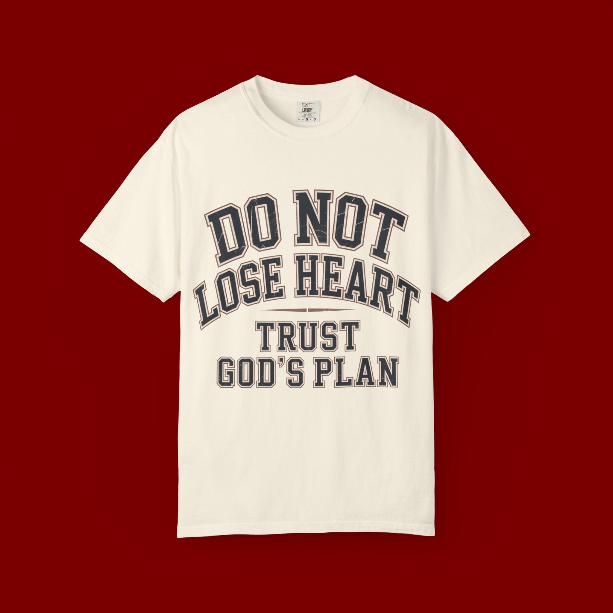 Do Not Lose Heart T‑Shirt — Trust God's Plan Inspirational Faith Tee