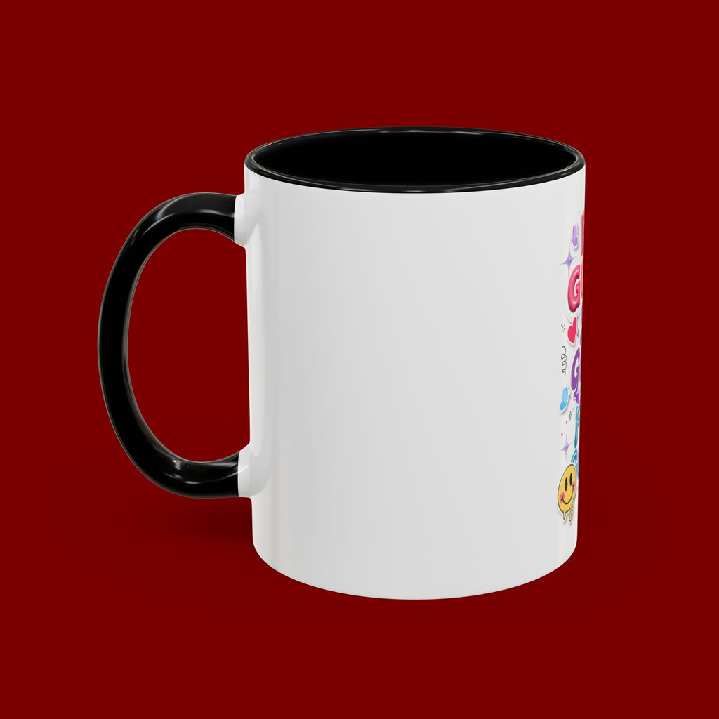 Be Good. Do Good. Feel Good. Accent Coffee Mug — Inspirational Positive Vibes Ceramic Mug (11/15 oz)
