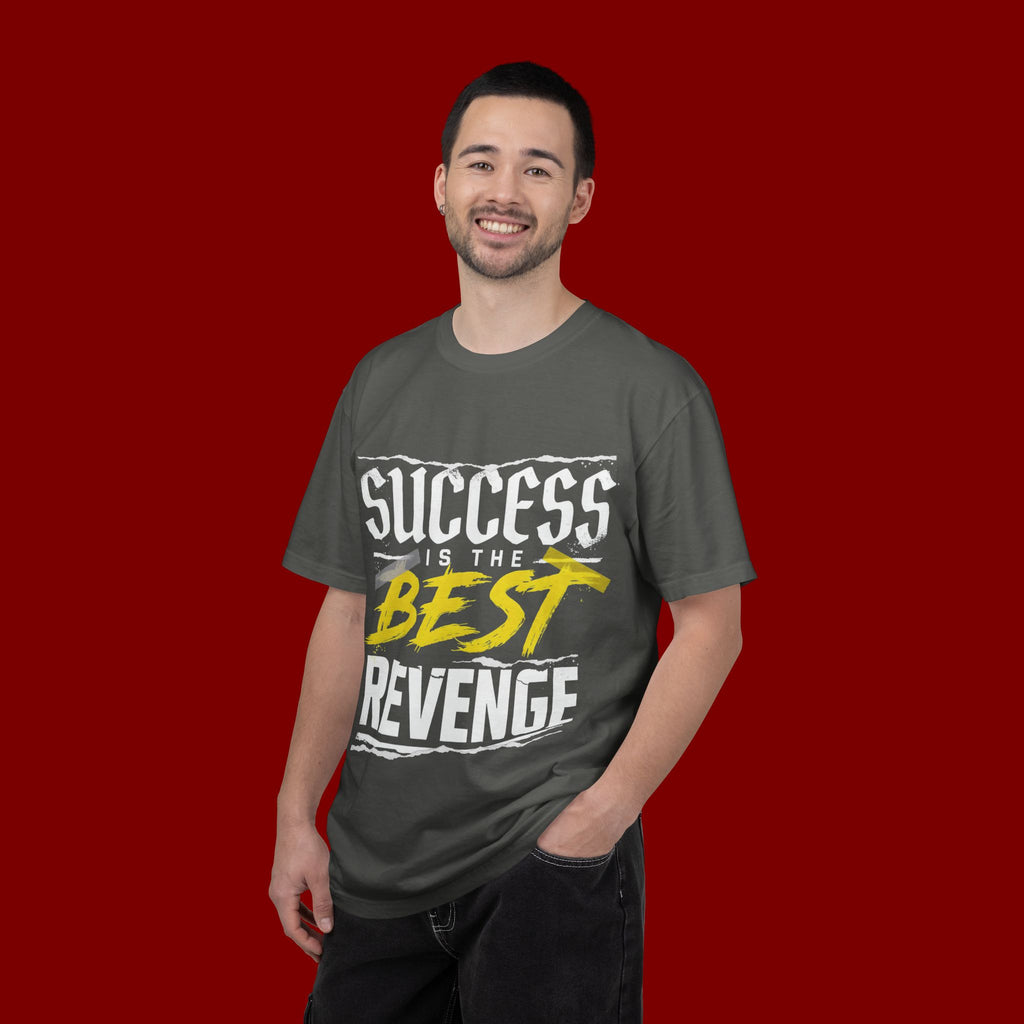 Success Is the Best Revenge T-Shirt — Motivational Graphic Tee