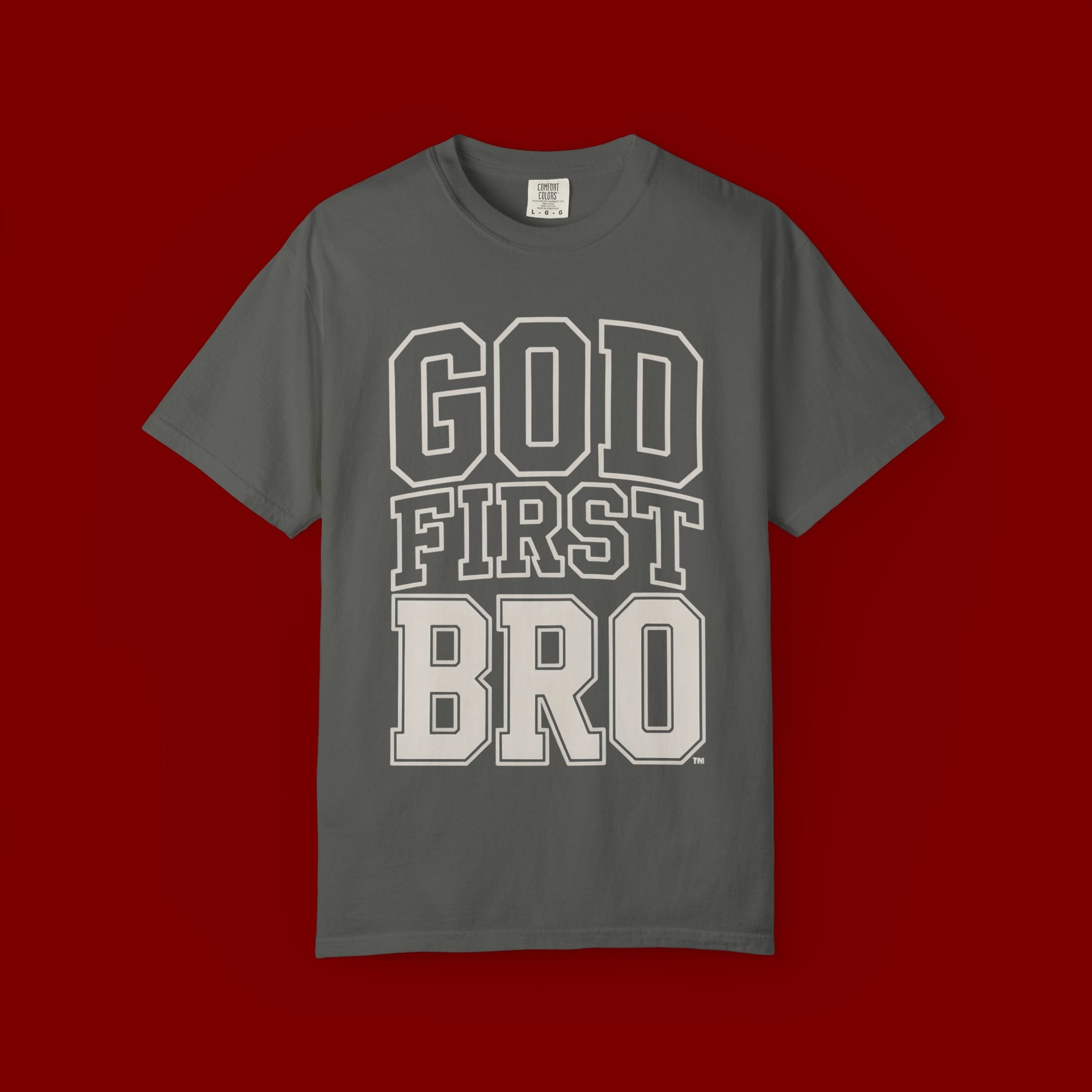 God First Bro T-Shirt — Faith-Based Graphic Tee