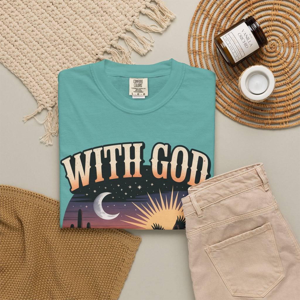 With God Every Hardship Brings Ease T-Shirt