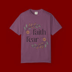 Faith Over Fear T‑Shirt — Inspirational Christian Tee with 'faith' and 'fear' Design