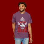 Faith Anchor T-Shirt — “I’m Nothing Without God” Christian Tee