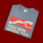 You Win When You Pray T-Shirt — Vintage Wave Faith Tee