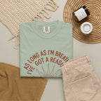 Praise the Lord T-Shirt — Christian Faith Tee with 'As Long As I'm Breathing I've Got a Reason to Praise the Lord' Design